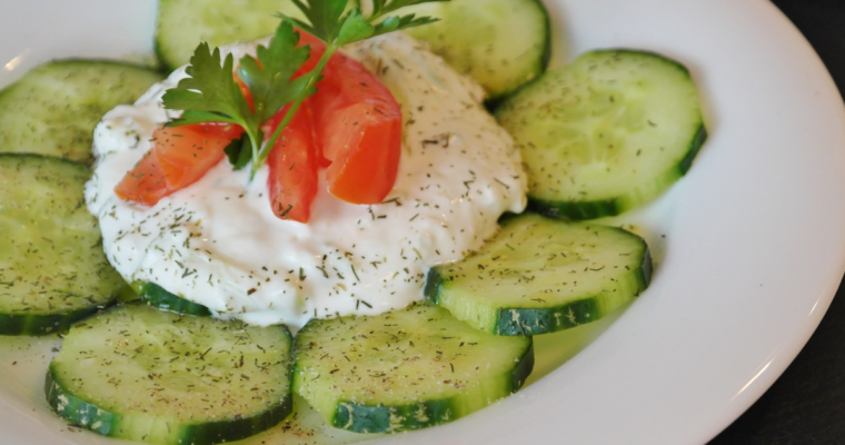 Vegán tzatziki